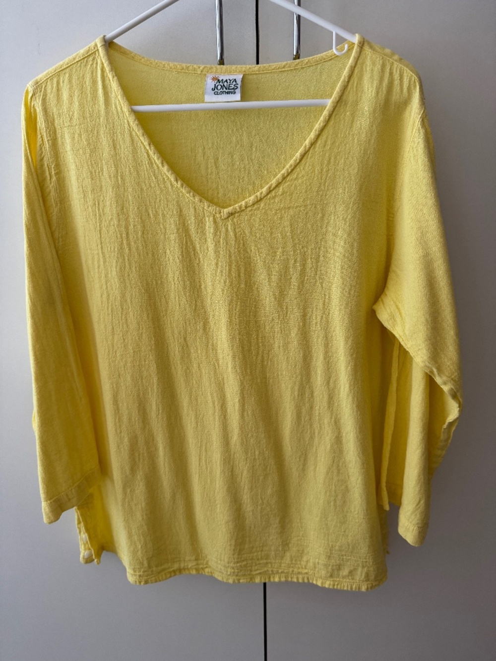 MAYA JONES Gauzy cotton top